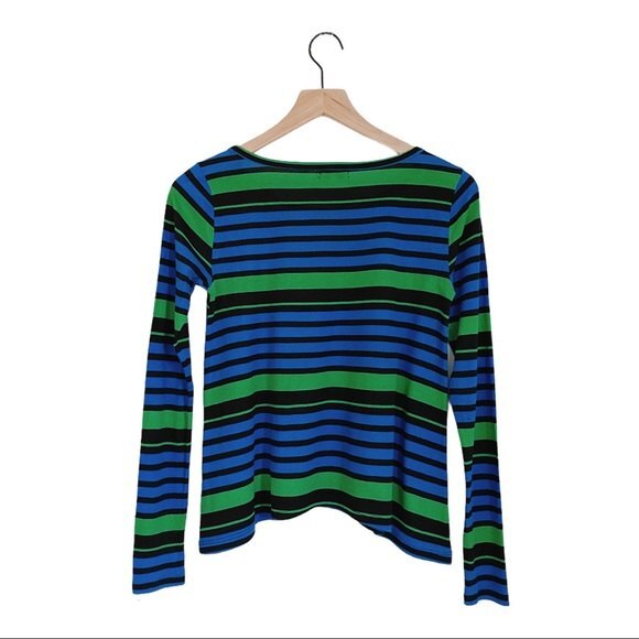 STYLEMINT XS Extra Small Striped Long Sleeve Tee by Mary Kate & Ashley Olsen - Picture 2 of 8